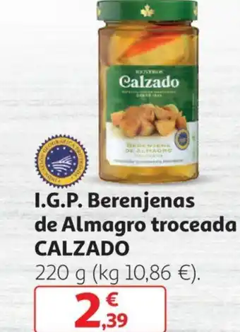 I.G.P. Berenjenas de Almagro troceada CALZADO