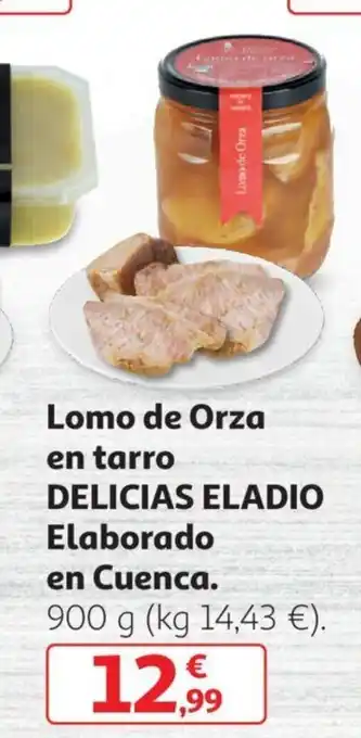 Alcampo Lomo de Orza en tarro DELICIAS ELADIO oferta