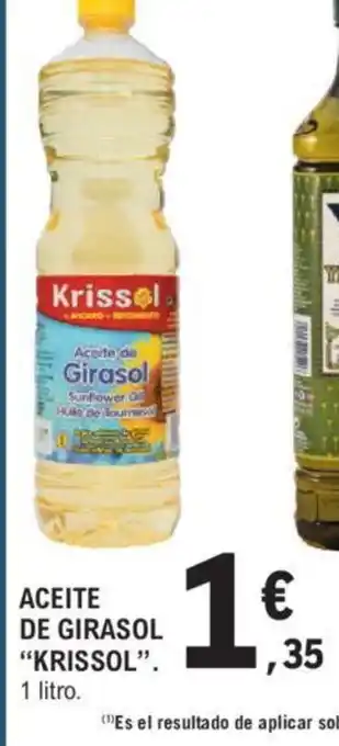 E.Leclerc ACEITE DE GIRASOL oferta
