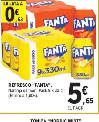 E.Leclerc REFRESCO "FANTA oferta