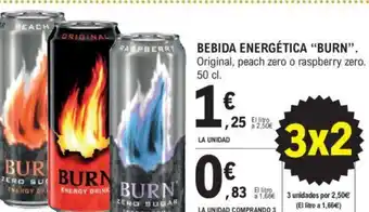 E.Leclerc BEBIDA ENERGÉTICA “BURN oferta