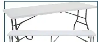 E.Leclerc MESA RECTANGULAR PLEGABLE. oferta