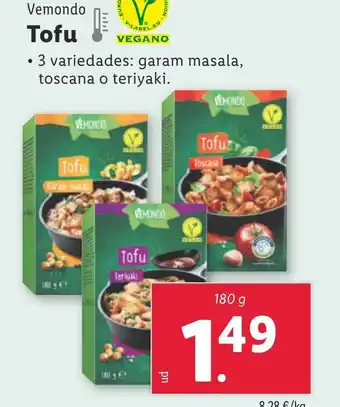 Lidl Vemondo Tofu oferta