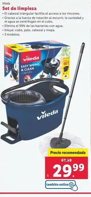 Lidl Set de limpieza oferta