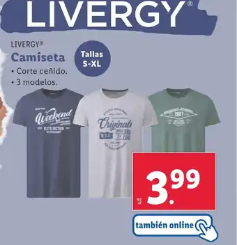 Lidl Camiseta oferta