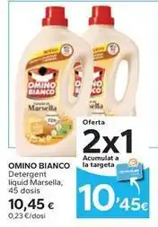 Caprabo Omino bianco - detergent liquid marsella oferta