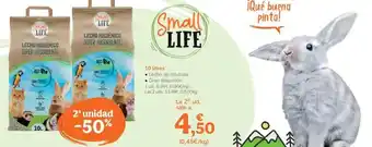 TiendAnimal Small life - lecho higienico 10 litros oferta