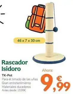 TiendAnimal Tk-pet - rascador isidoro oferta