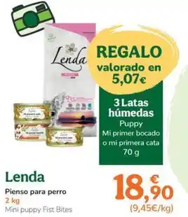 TiendAnimal Lenda - pienso para perro oferta