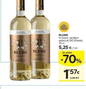 Caprabo Blume - vi blanc verdejo seleccio do rueda oferta
