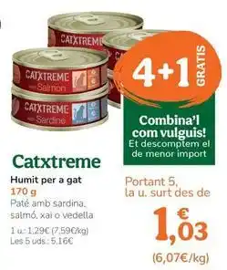 TiendAnimal Catxtreme - húmedo para gato oferta