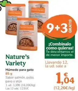 TiendAnimal Nature's variety - húmedo para gato oferta