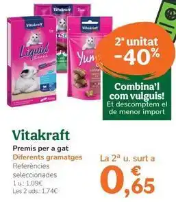 TiendAnimal Vitakraft - premios para gato oferta