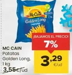 Autoservicios Familia Mccain - patatas golden long oferta