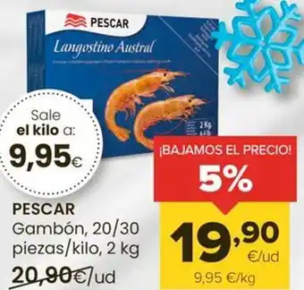 Autoservicios Familia Pescar - gambon oferta