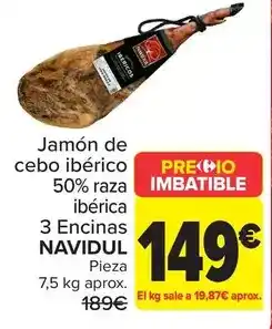 Autoservicios Familia Torre de núñez - jamón serrano oferta