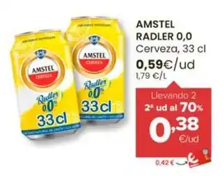 Autoservicios Familia Amstel - cerveza oferta
