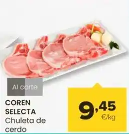 Autoservicios Familia Coren selecta - chuleta de cerdo oferta