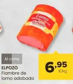 Autoservicios Familia Elpozo - fiambre de lomo adobado oferta