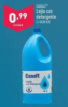 ALDI Esselt - lejía con detergente oferta