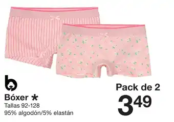 Zeeman Bóxer * Tallas 92-128 95% algodón/5% elastán oferta