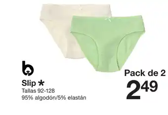 Zeeman Tallas 92-128 95% algodón/5% elastán oferta