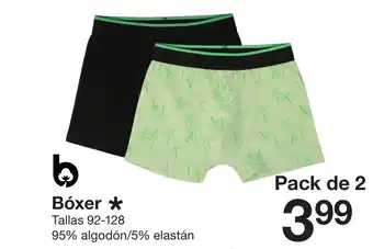 Zeeman Bóxer * Tallas 92-128 95% algodón/5% elastán oferta