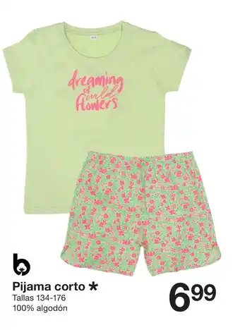 Zeeman Pijama corto * Tallas 134-176 100% algodón oferta