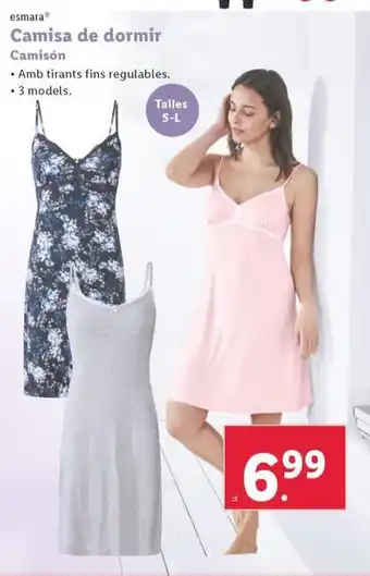 Lidl Esmara - camison oferta