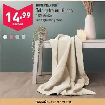 ALDI Home creation - tela gofre multiusos oferta