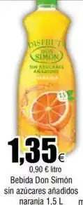 FROIZ Don simón - bebida sin azúcares añadidos naranja oferta