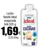 Froiz Nestlé - leche ideal evaporada brik oferta