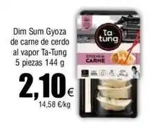FROIZ Ta tung - dim sum gyoza de carne de cerdo al vapor oferta