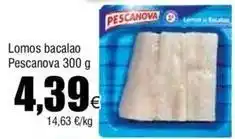 Froiz Pescanova - lomos bacalao oferta