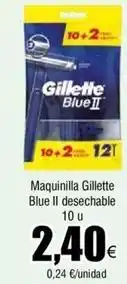 Froiz Gillette - maquinilla blue ii desechable oferta