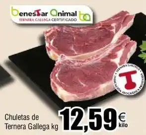 FROIZ Chuletas de ternera gallega oferta