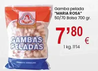 Congelados Copos Gambas peladas oferta