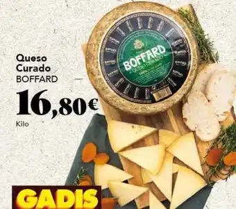 Gadis Boffard - queso curado oferta