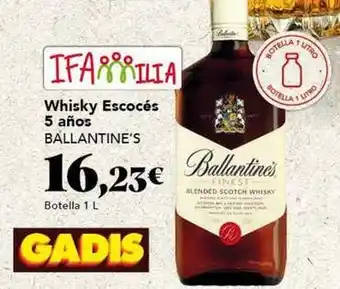 Gadis Ballantine's - whisky escocés 5 años oferta
