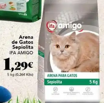 Gadis Ifa amigo - arena de gatos sepiolita oferta