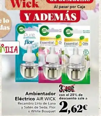 Air wick - ambientador eléctrico