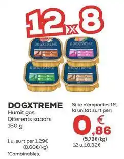 Kiwoko Dogxtreme - humit gos diferents sabors oferta