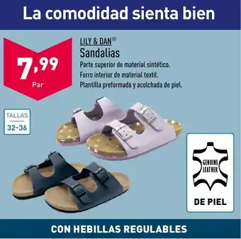 ALDI LILY & DANⓇ Sandalias oferta