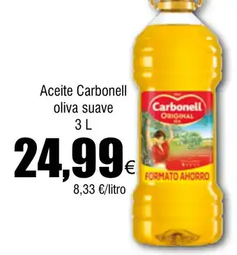 FROIZ Aceite Carbonell oliva suave 3 L oferta