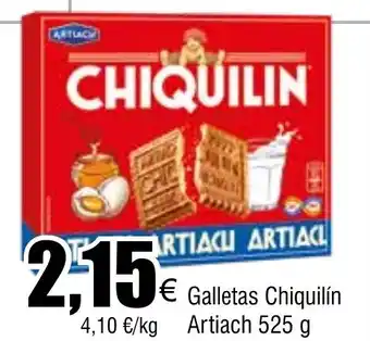 Froiz Galletas Chiquilín Artiach 525 g oferta