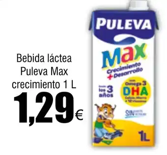 FROIZ Bebida láctea Puleva Max crecimiento 1 L oferta