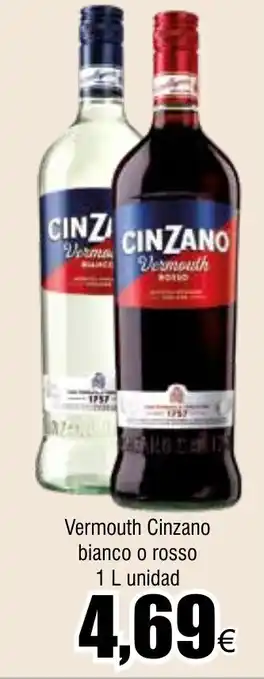 FROIZ Vermouth Cinzano bianco o rosso 1 L unidad oferta
