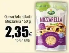 Froiz Arla - queso rallado mozzarella oferta