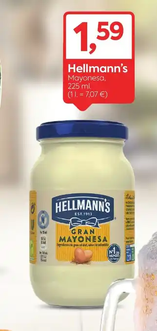 Suma Supermercados Hellmann's Mayonesa, oferta
