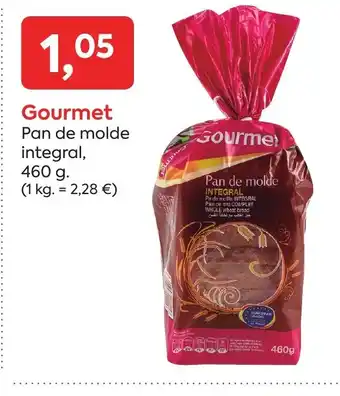 Suma Supermercados Gourmet Pan de molde oferta